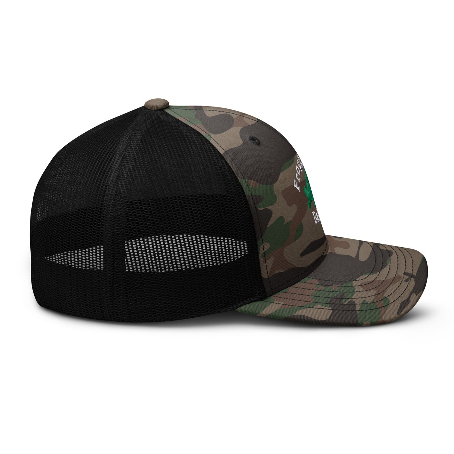 Frogghopper Bakery Camouflage Trucker Hat