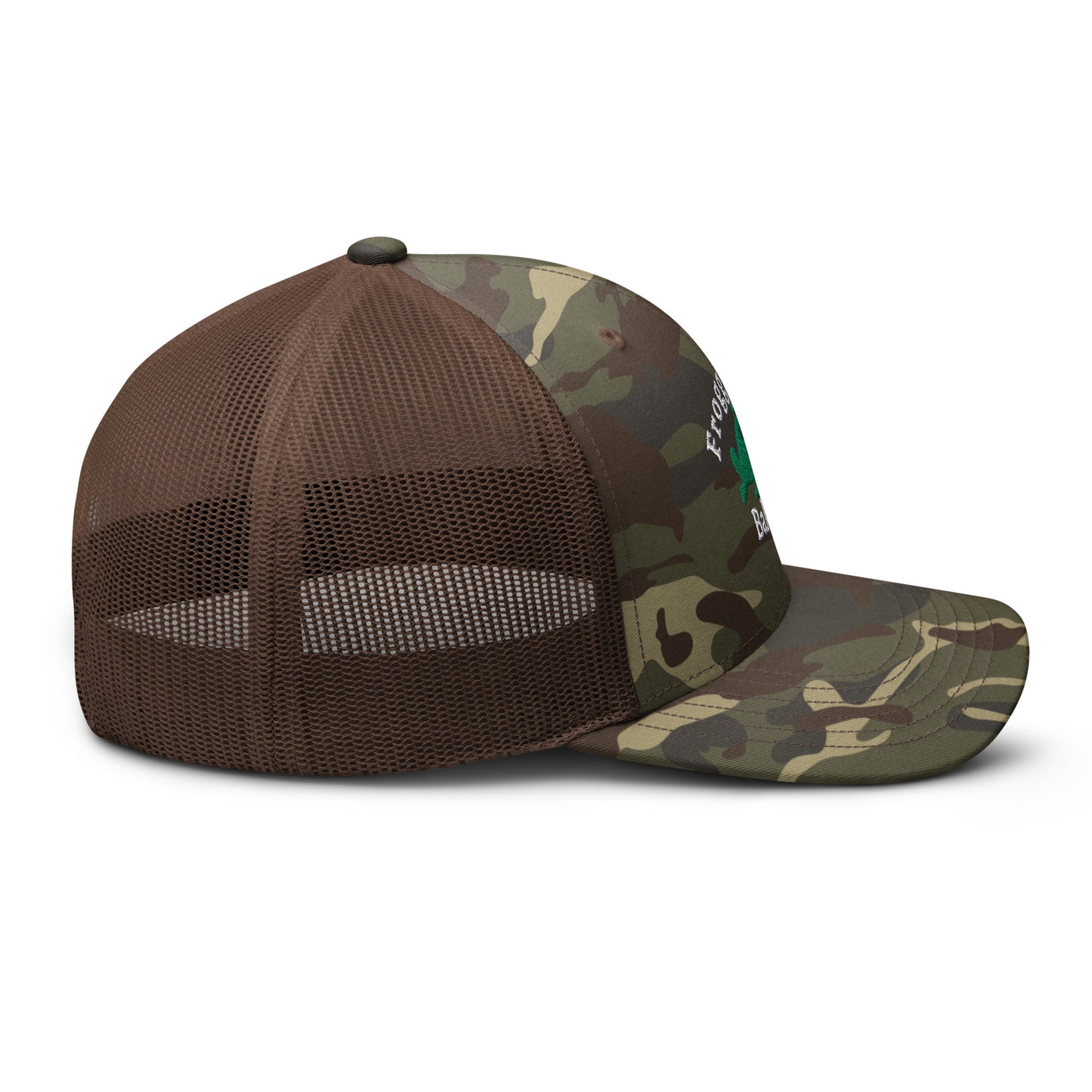 Frogghopper Bakery Camouflage Trucker Hat